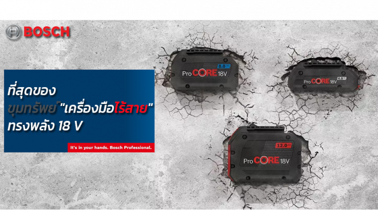 แบตเตอรี่ Bosch