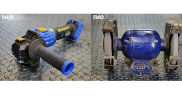 เครื่องเจียร แท่นเจียรล้อคู่